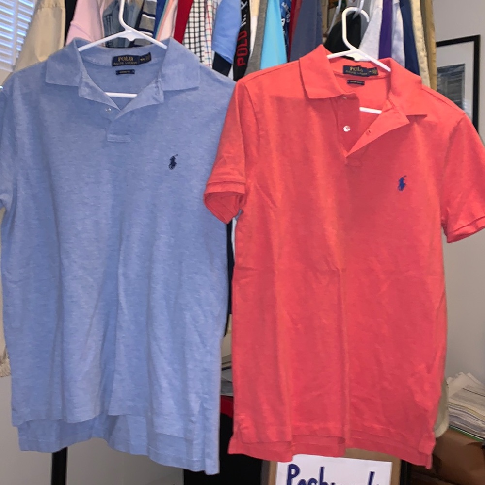 PAIR OF TWO Mens Ralph Lauren Polos